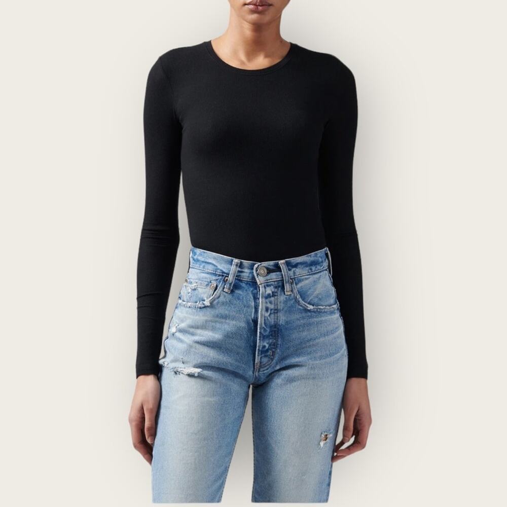 NWOT | ATM | Long Sleeve Bodysuit | Black | XL
